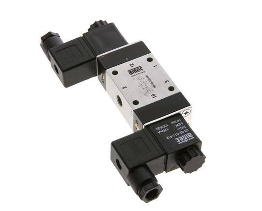 3/2 G1/8'' Bi-Stabiel Magneetventiel Extern Gestuurd 24V DC 0-10bar/0-140psi Airtec