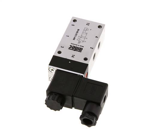 5/2 G1/8'' Magneetventiel 24V AC 3-10bar/42-140psi Airtec