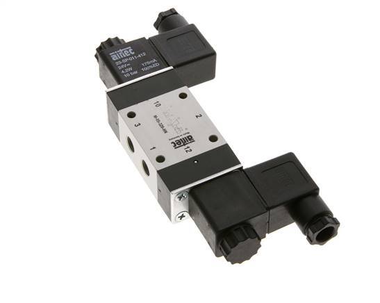 3/2 G1/8'' Bistable Solenoid Valve 115V AC 2-10bar/28-140psi Airtec