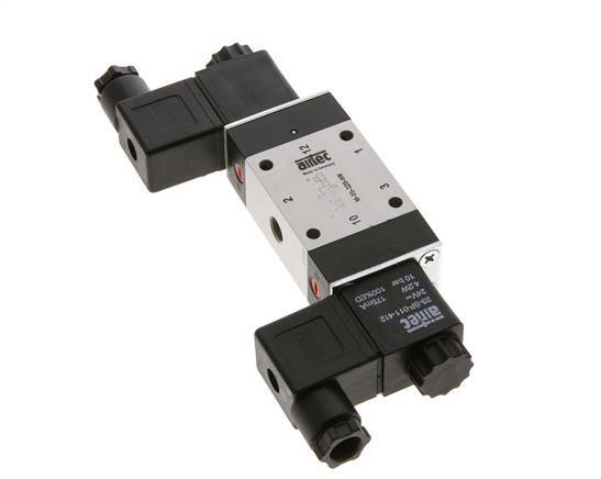 3/2 G1/8'' Bistable Solenoid Valve 115V AC 2-10bar/28-140psi Airtec