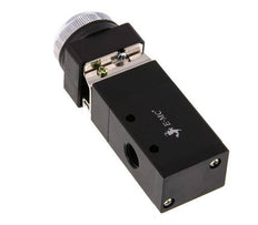 3/2 G1/4'' Universeel Knopbediend Ventiel Groen 0-8bar/0-112psi E.MC