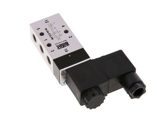5/2 G1/8'' Magneetventiel 24V DC 2.5-10bar/35.0-140psi Airtec