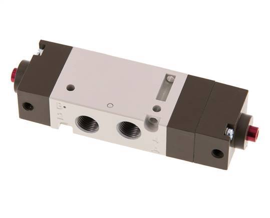 5/3 G1/8'' (M5) Midden Gesloten Luchtgestuurd Ventiel 2-10bar/28-140psi YPC