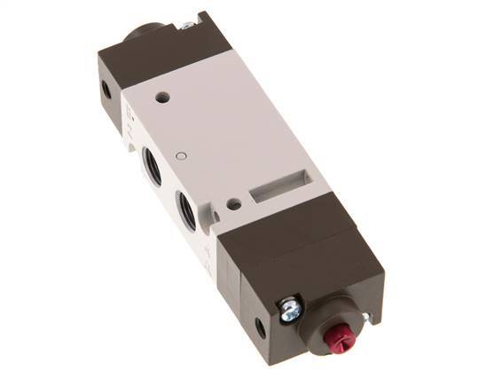 5/3 G1/8'' (M5) Midden Gesloten Luchtgestuurd Ventiel 2-10bar/28-140psi YPC