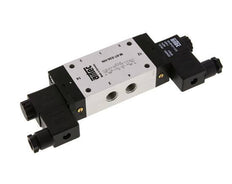 5/3 G1/4'' Midden Gesloten Magneetventiel 24V AC 3-8bar/42-112psi Airtec