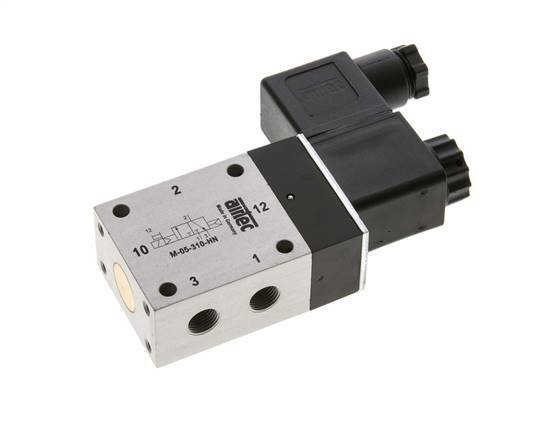 3/2 G1/8'' NO Magneetventiel 24V DC 2-10bar/28-140psi Airtec