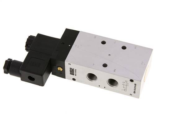 5/2 G1/4'' Magneetventiel 12V DC 2.5-10bar/35.0-140psi Airtec