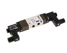 5/3 G1/8 '' Middenuitlaat Magneetventiel 12V DC 2-10bar/28-140psi YPC