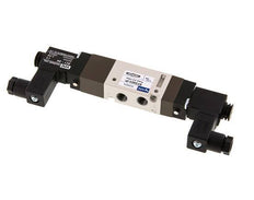 5/3 G1/8 '' Middenuitlaat Magneetventiel 12V DC 2-10bar/28-140psi YPC
