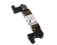 5/3 G1/8 '' Middenuitlaat Magneetventiel 12V DC 2-10bar/28-140psi YPC