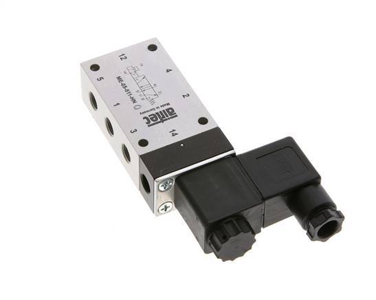 5/2 G1/8'' Magneetventiel Extern 24V DC -0.95-10bar/-13.2-140psi Airtec