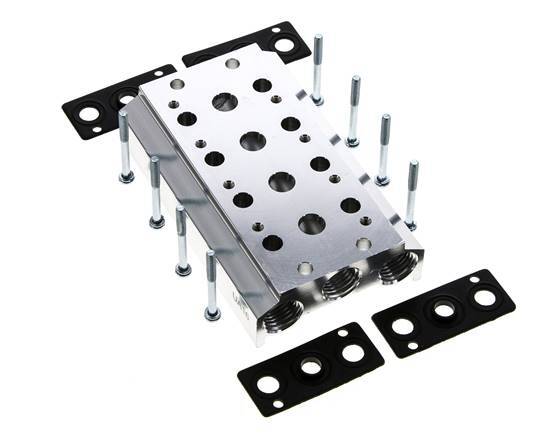 Manifold 4-Stations E.MC 5/2 5/3-weg