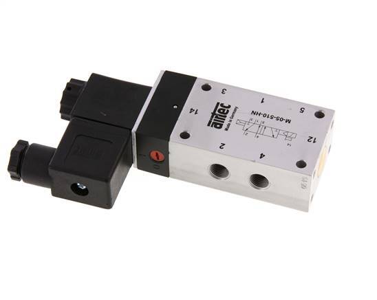 5/2 G1/8'' Magneetventiel 115V AC 2-10bar/28-140psi Airtec