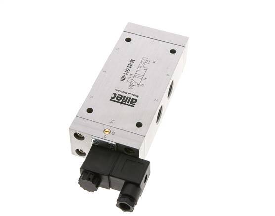 5/2 G1/2'' Magneetventiel 24V DC 2-10bar/28-140psi Airtec