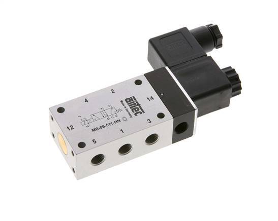 5/2 G1/8'' Solenoid Valve External Pilot 115V AC -0.95-10bar/-13.2-140psi Airtec