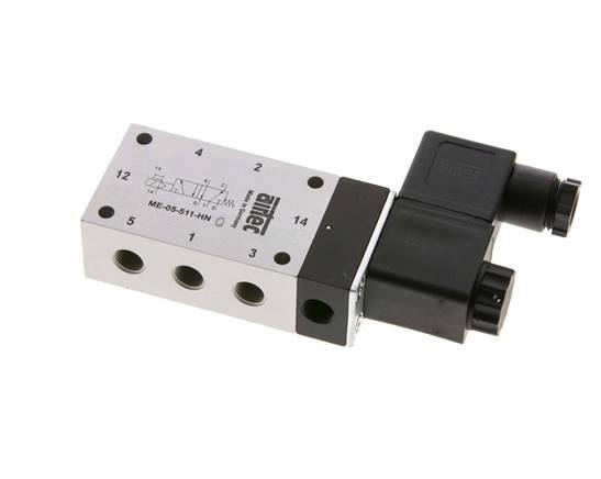 5/2 G1/8'' Solenoid Valve External Pilot 115V AC -0.95-10bar/-13.2-140psi Airtec
