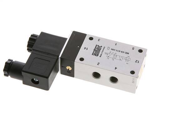 5/2 G1/8'' Magneetventiel Extern 115V AC -0.95-10bar/-13.2-140psi Airtec