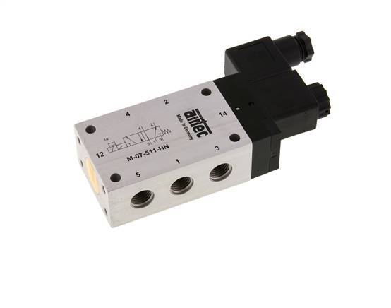 5/2 G1/4'' Solenoid Valve 115V AC 2.5-10bar/35.0-140psi Airtec
