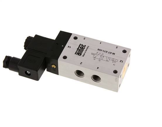 5/2 G1/4'' Magneetventiel 115V AC 2.5-10bar/35.0-140psi Airtec