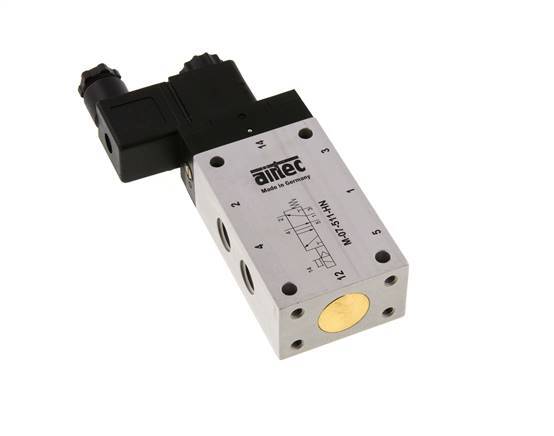5/2 G1/4'' Magneetventiel 115V AC 2.5-10bar/35.0-140psi Airtec