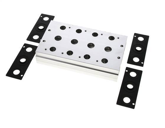 Manifold 4-Stations E.MC 5/2 5/3-weg