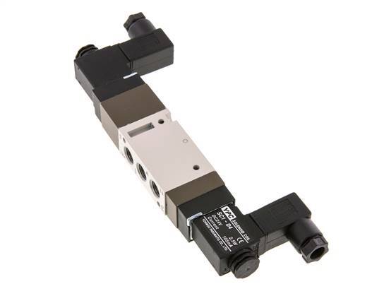 5/3 G1/8'' Middendruk Magneetventiel 12V DC 2-10bar/28-140psi YPC