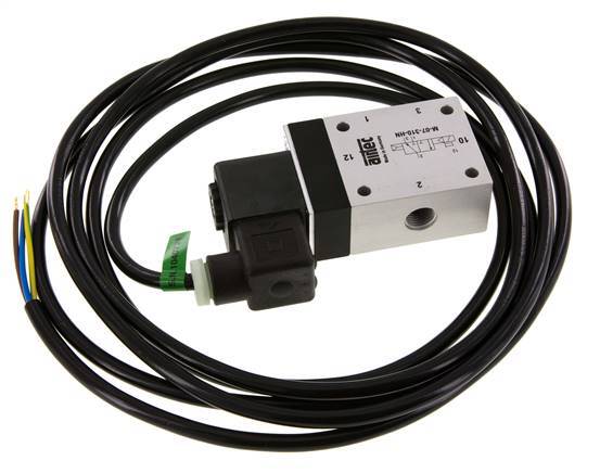 3/2 G1/4'' NC Magneetventiel 230V AC ATEX 1.5-10bar/21.0-140psi Airtec