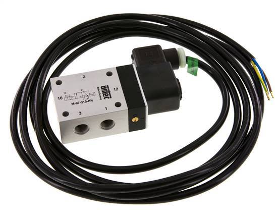 3/2 G1/4'' NC Magneetventiel 230V AC ATEX 1.5-10bar/21.0-140psi Airtec