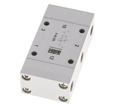 3/2 G1/8'' Bi-Stabiel Luchtgestuurd Ventiel 0-10bar/0-140psi Airtec