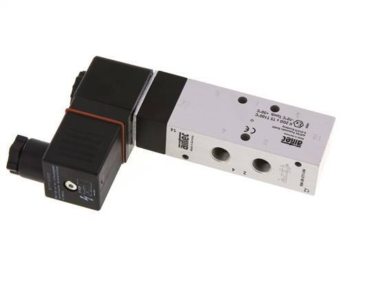 5/2 G1/8'' Magneetventiel 24V DC ATEX 3-10bar/42-140psi Airtec