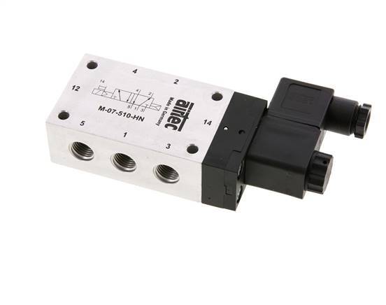 5/2 G1/4'' Magneetventiel 24V DC 1.5-10bar/21.0-140psi Airtec