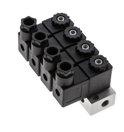 4x3/2 G1/8'' NC Magneetventiel 230V AC -0.95-10bar/-13.2-140psi Airtec