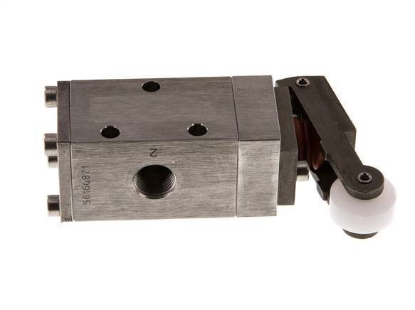 3/2 G1/4 '' Universeel Rolbediend Ventiel RVS -0.95-12bar/-13.2-168psi