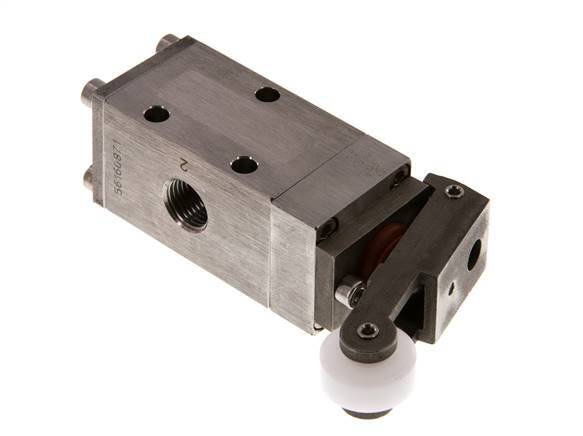 3/2 G1/4 '' Universeel Rolbediend Ventiel RVS -0.95-12bar/-13.2-168psi