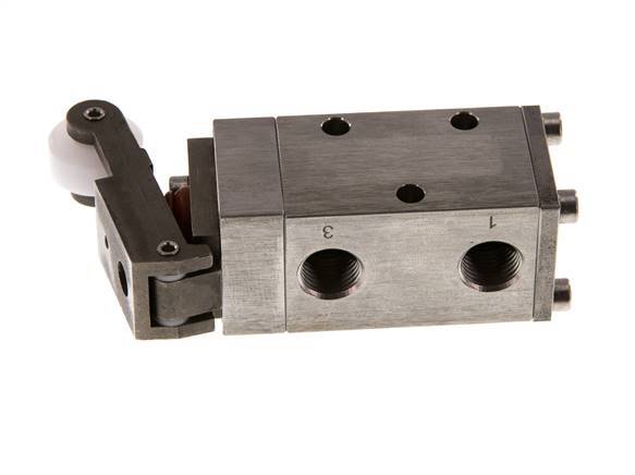 3/2 G1/4 '' Universeel Rolbediend Ventiel RVS -0.95-12bar/-13.2-168psi