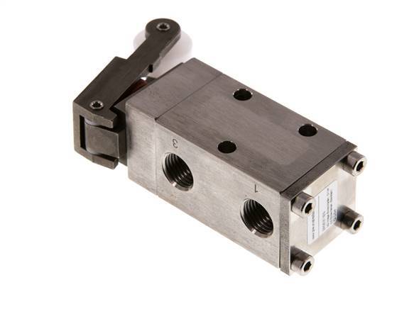 3/2 G1/4 '' Universeel Rolbediend Ventiel RVS -0.95-12bar/-13.2-168psi