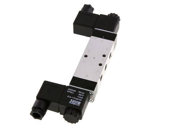 5/3 G1/8'' Midden Gesloten Magneetventiel 230V AC 3-10bar/42-140psi Airtec