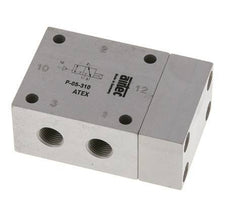 3/2 G1/8'' Luchtgestuurd Ventiel ATEX 2-10bar/28-140psi Airtec