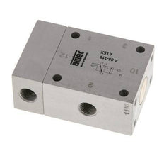 3/2 G1/8'' Luchtgestuurd Ventiel ATEX 2-10bar/28-140psi Airtec