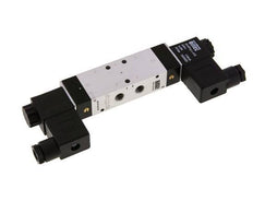 5/3 G1/8'' Midden Gesloten Magneetventiel 24V DC 3-10bar/42-140psi Airtec