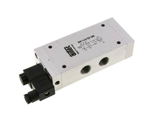 5/2 G1/2'' (G1/8'') Magneetventiel Extern 230V AC 0-10bar/0-140psi Airtec