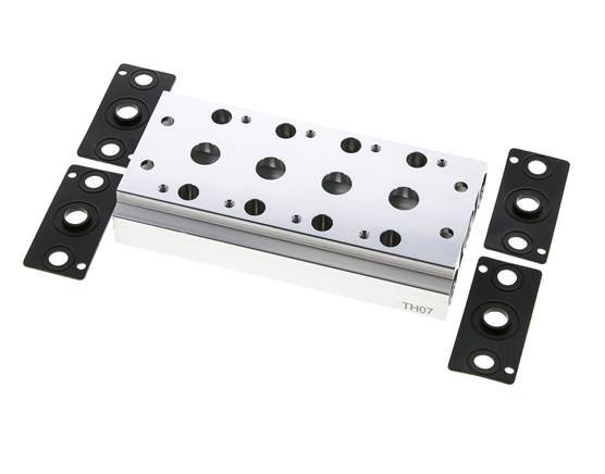 Manifold 4-Stations E.MC 5/2 5/3-weg