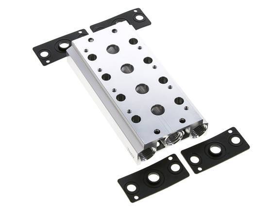 Manifold 4-Stations E.MC 5/2 5/3-weg