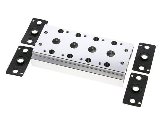 Manifold 4-Stations E.MC 5/2 5/3-weg