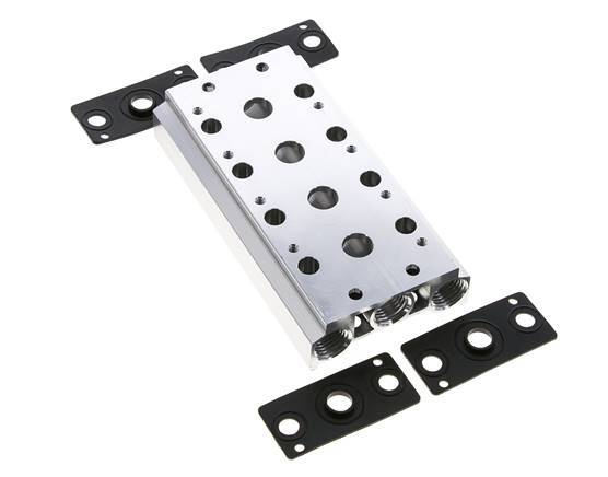 Manifold 4-Stations E.MC 5/2 5/3-weg