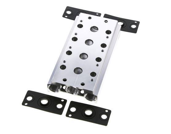 Manifold 4-Stations E.MC 5/2 5/3-weg