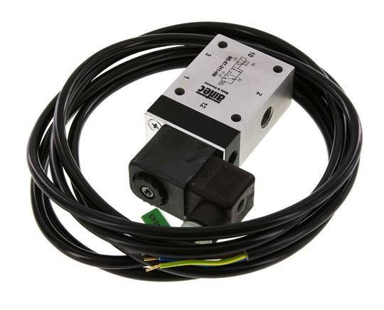 3/2 G1/4'' (G1/8'') Magneetventiel Extern 24V DC ATEX 0-10bar/0-140psi Airtec