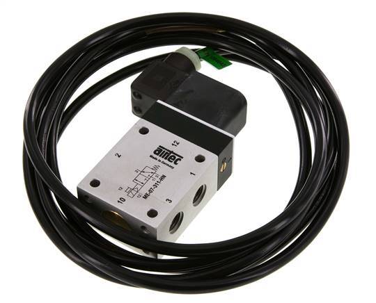 3/2 G1/4'' (G1/8'') Magneetventiel Extern 24V DC ATEX 0-10bar/0-140psi Airtec
