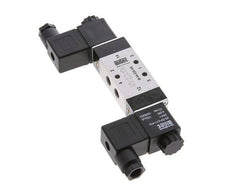 5/3 G1/8'' Center Closed Solenoid Valve 230V AC 3-10bar/42-140psi Airtec