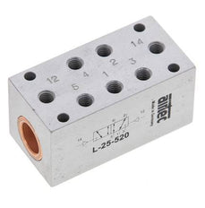 5/2 M5 Bi-Stabiel Luchtgestuurd Ventiel ATEX 0-10bar/0-140psi Airtec